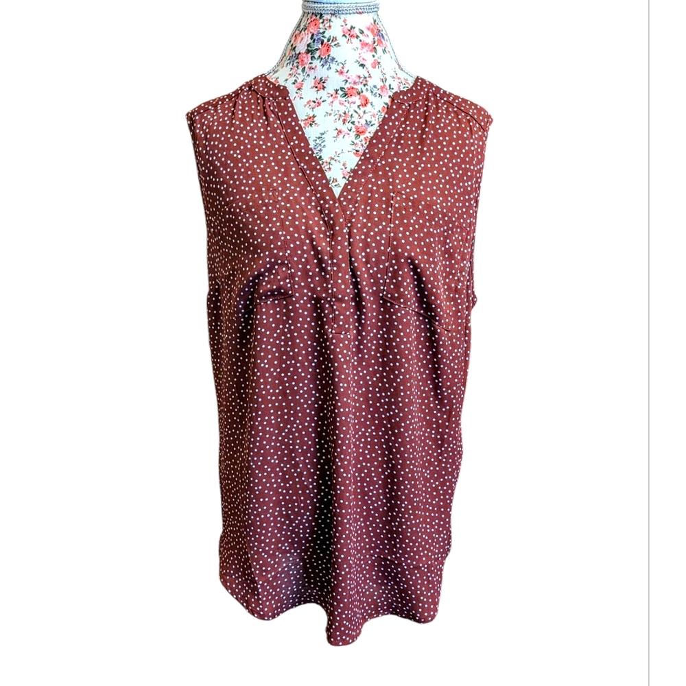 Torrid Polka Dot Blouse